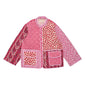 Adriane MINI Quilted Cotton Jacket - Red Berries