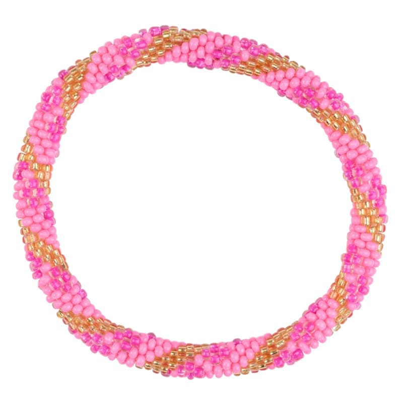Anju Bracelet - Pink - Rose - Gold- Armbånd