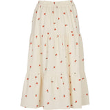 Iris Layered Skirt - Birch - Dusted Clay