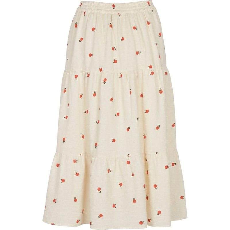 Iris Layered Skirt - Birch - Dusted Clay