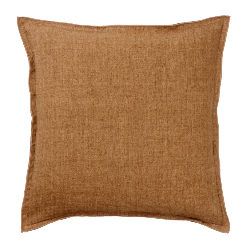 Pudebetræk - Linen Espresso - 50x50cm