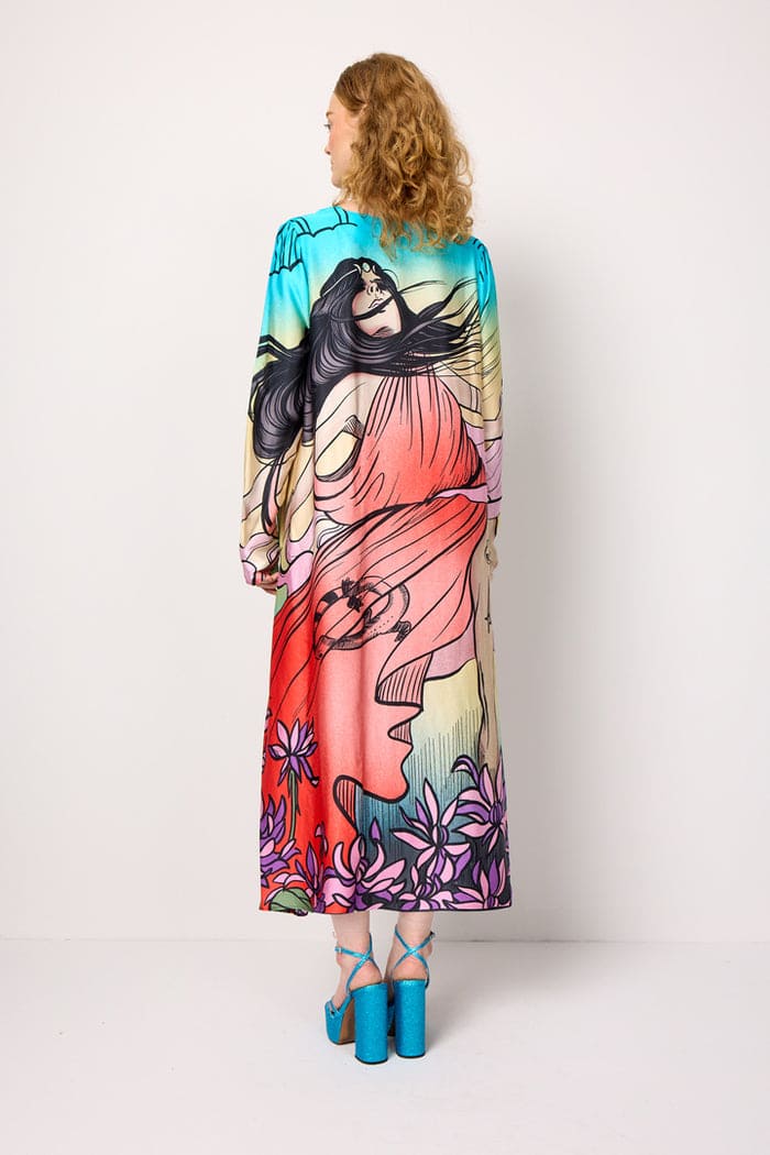 Stevie Dress - The Witch Art Print