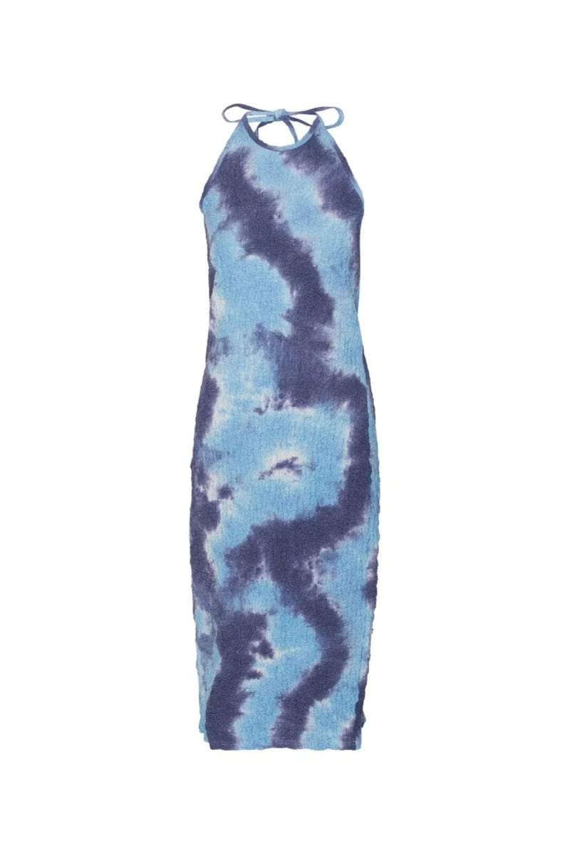 Malene Strap Dress - Kjole - Blue