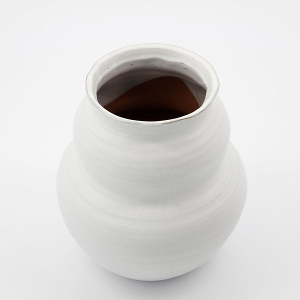 House Doctor Vase, Juno, Hvid