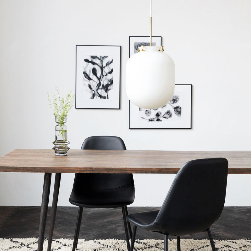 Lampe - Ball - Hvid