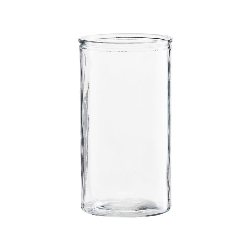 Vase - Cylinder - Klar