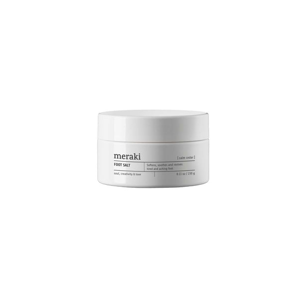 Foot salt, Calm cedar, Cosmos Natural