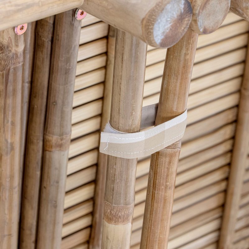 Korfu Modul Pouf - Natur - Bambus