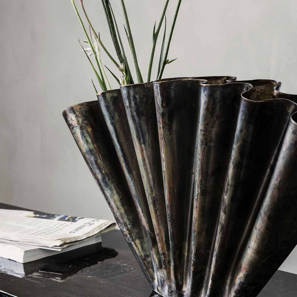 House Doctor - Vase - Flood - Antik brun