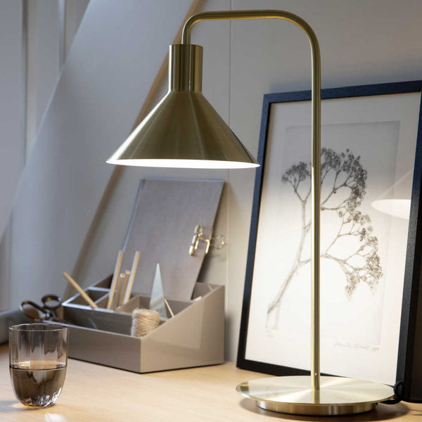 Solo Bordlampe - Messing
