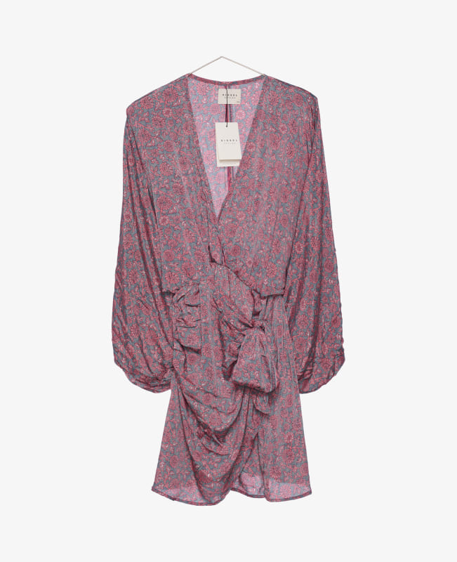 Kathleen Short Wrap Dress - No. 24