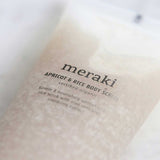 Meraki - Apricot & rice body scrub