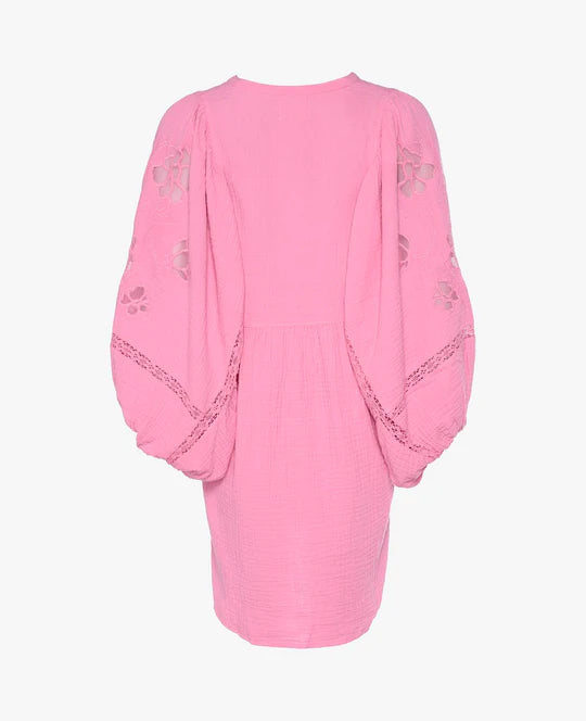 Miranda Organic Cotton Dress - Orchid Pink