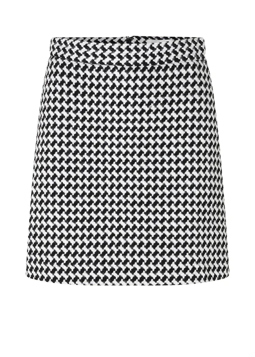 BadiaMD skirt - Nederdel - Black White Check