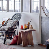 Bloomingville Joline Lounge Stol Sort Sukkerør