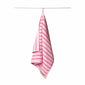 Naram håndklæde - baby pink & ski patrol red