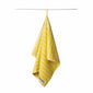 Naram håndklæde - pristine & neon yellow