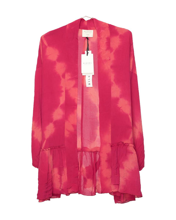 LYON - Tie Dye Silk Kimono - Pink shades - Nr. 7